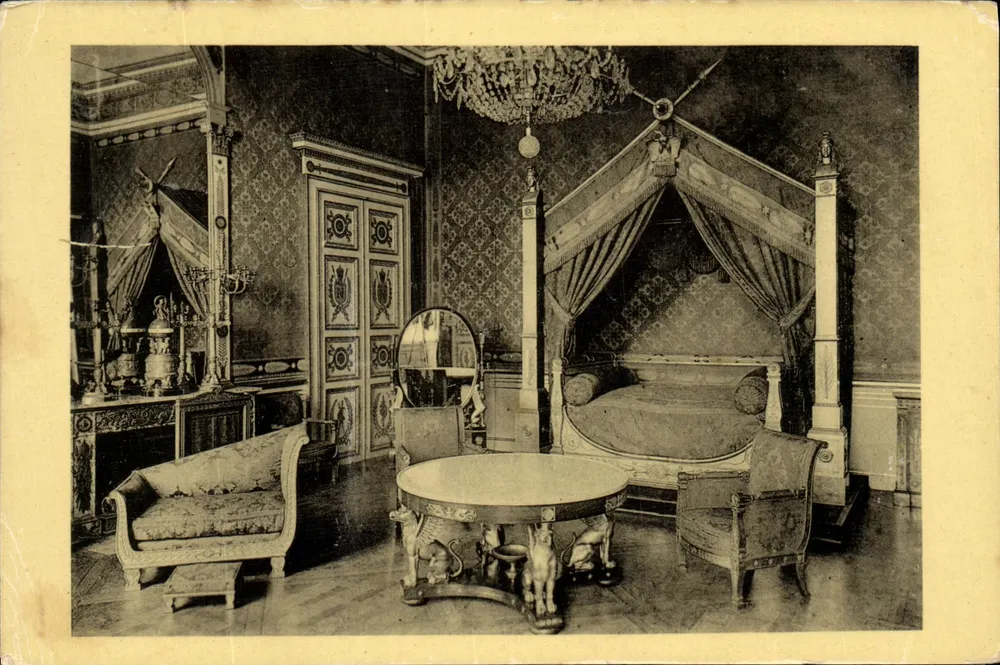 Quarto de Napoleão I — Castelo de Compiègne — Edição dos Museus Nacionais - Frente