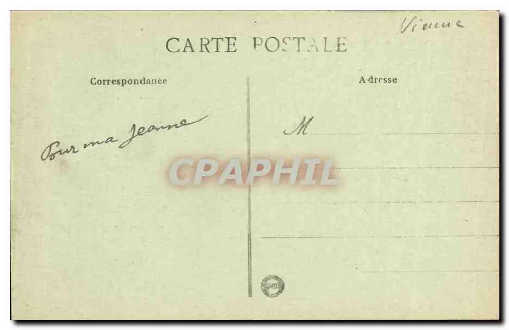 Poitiers - A Catedral — J.-B. Raymond, foto, Poitiers - Verso