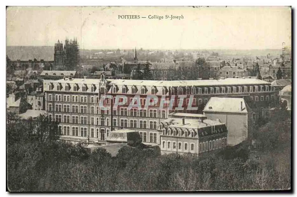 Poitiers — Colégio St-Joseph — C. Thirion, n° 86 - Frente