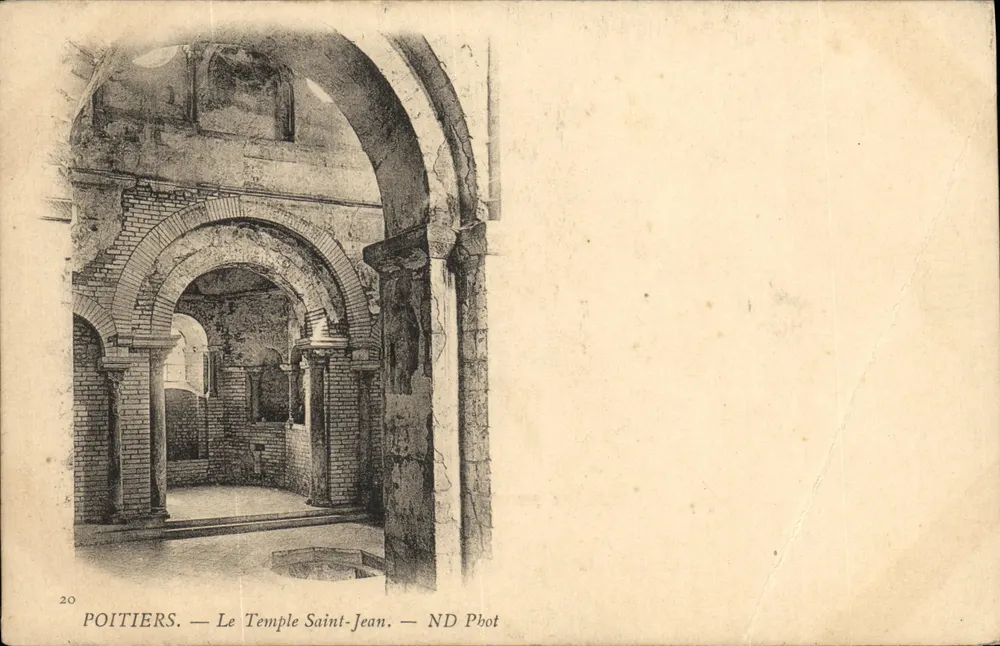 Poitiers — Le Temple Saint-Jean — ND Phot - Anverso