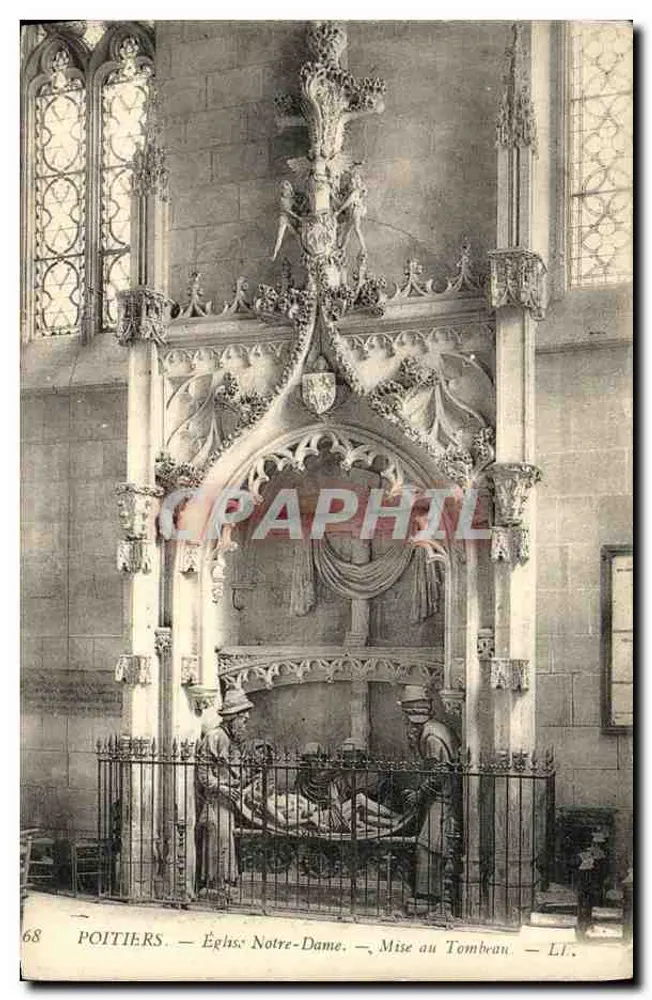 Poitiers — Kirche Notre-Dame — Mise au Tombeau — LT. - Vorderseite
