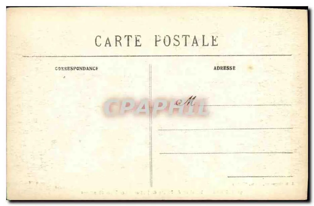 Poitiers — Innenansicht des Palasts der Gerechtigkeit — Die Drei Schornsteine — J.-B. Raymond, Foto, Poitiers - Rückseite
