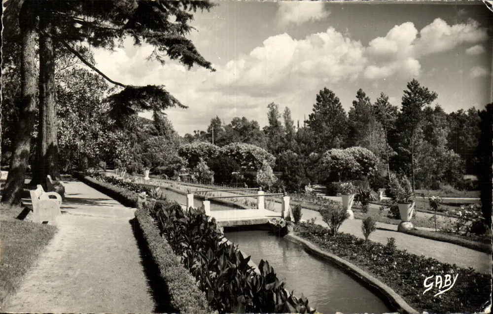 O Jardim Público e o Canal — Coex (Vendée) — Éditions Gaby - Frente