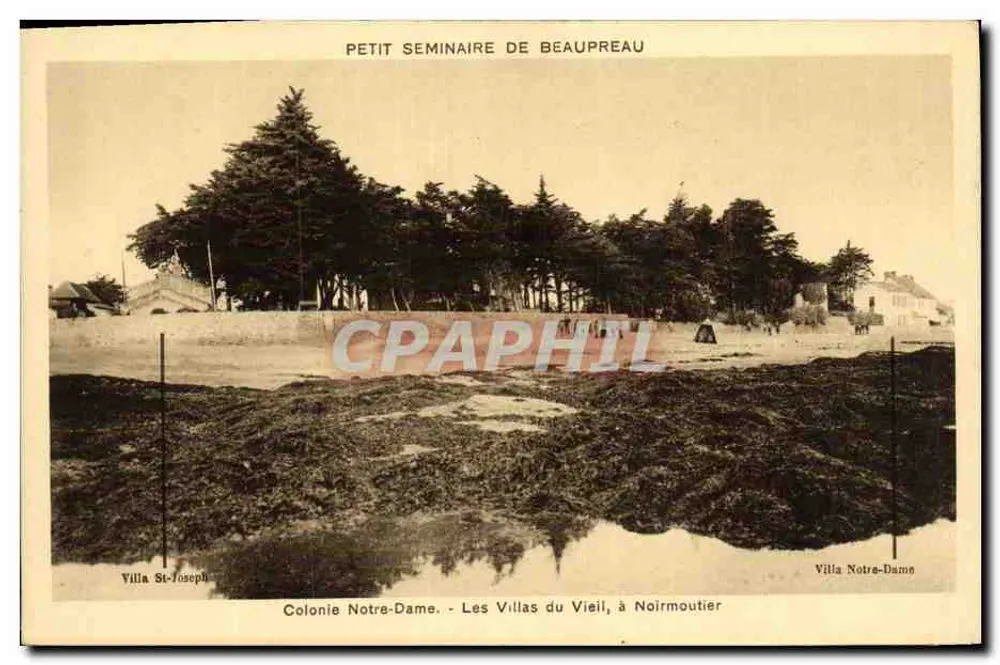 Villas du Vieil in Noirmoutier — Petit Séminaire de Beaupreau — Colonia Notre-Dame - Vorderseite