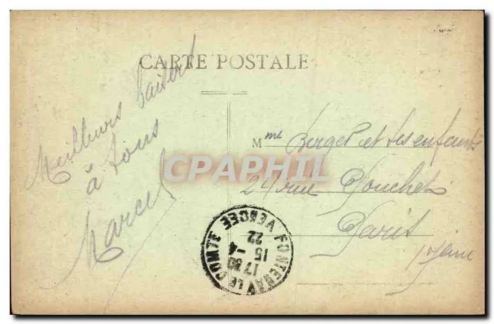 Fontenay-le-Comte (Vendée) — Un angolo del Campo dei Fierai — Lille, Joly-Pompin, Mortagne - Verso