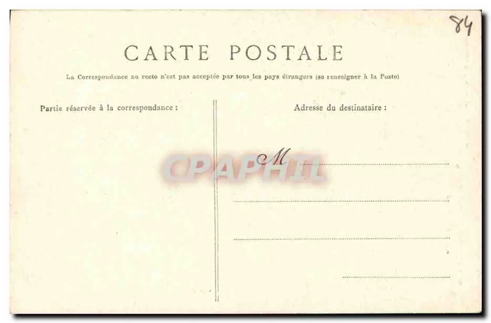 Teatro Romano — lado Pourtoule — Ediciones J. Brun et Cie Carpentras, n°3 - Reverso