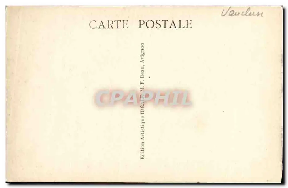 Avignon - Ponte São Bénézet (século XIV) — HIRALE M.F.B. - Verso