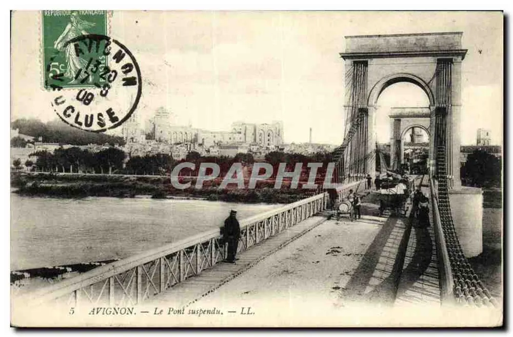 Avignon — O Ponte Suspensa — LL. - Frente