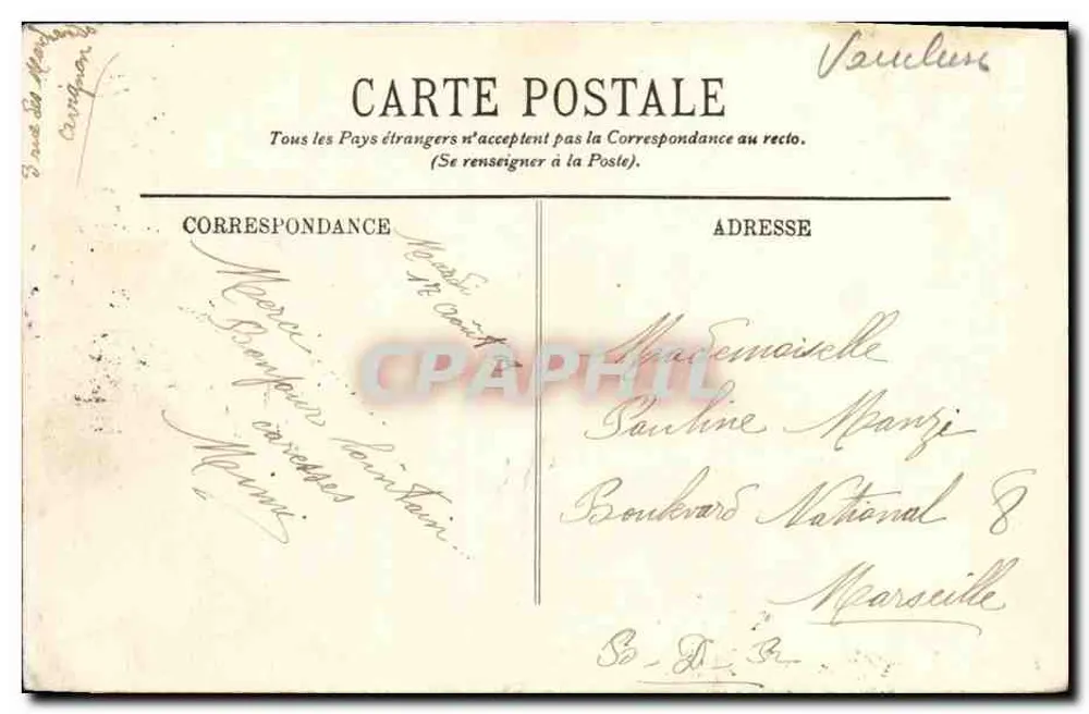 Avignon — O Ponte Suspensa — LL. - Verso