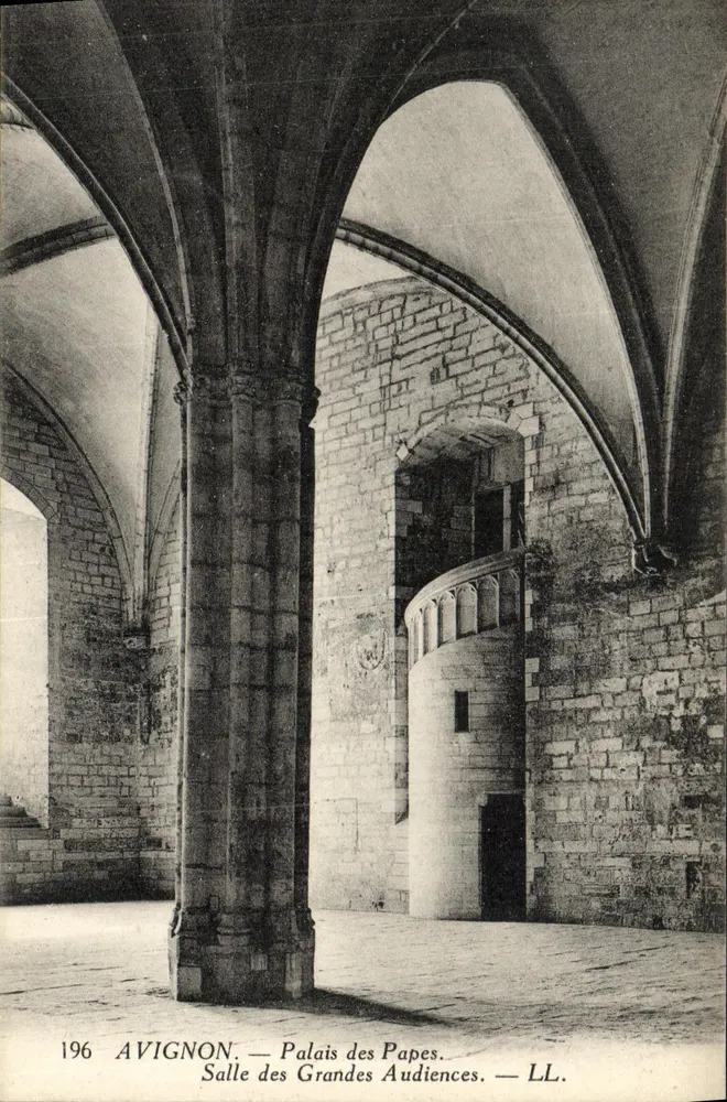 Avignon — Palast der Päpste. Große Halle der Audienzen — LL. Nr. 196 - Vorderseite