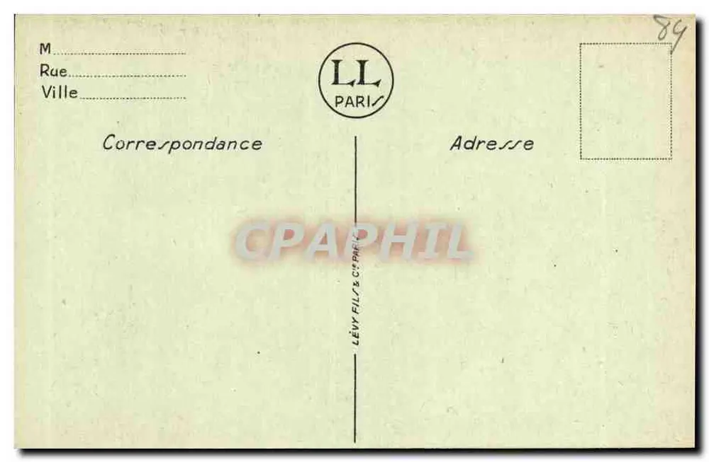 Avignon — Palast der Päpste. Eingang zu den Audienzhallen — LL. - Rückseite