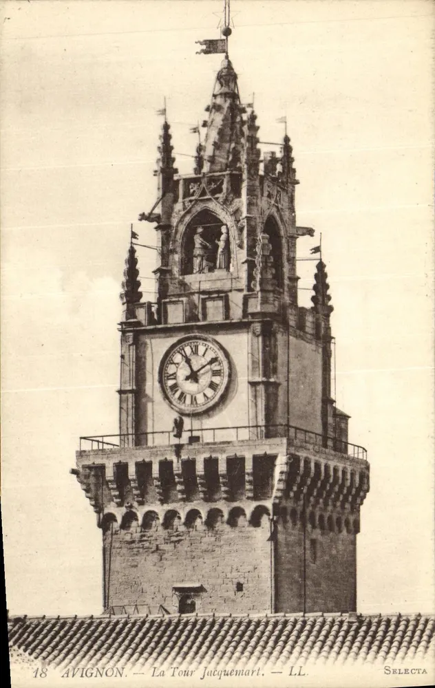 Avignon — A Torre Jacquemart — LL. Selecta - Frente