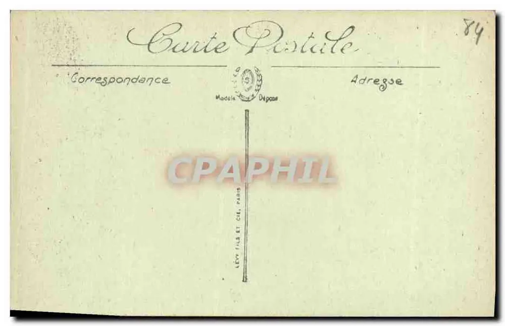 Avignon — A Torre Jacquemart — LL. Selecta - Verso