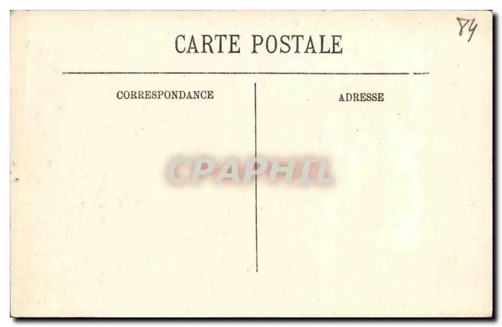 Avignon — Palácio dos Papas — Cour d'Honneur — LL. — Série 179 - Verso
