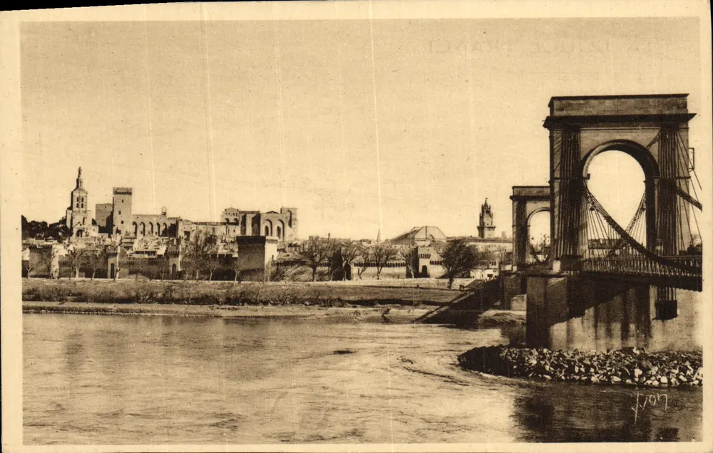 Avignon (Vaucluse) — O Ponte Suspensa — Les Éditions d'Art Vignon, Paris - Frente