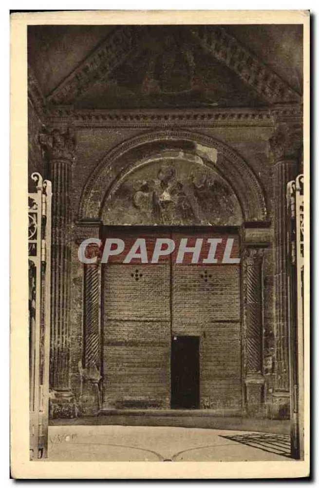 Avignon — Innenansicht des Portals — Die Kathedrale — Éditions d'Art Vaucogne, Paris - Vorderseite