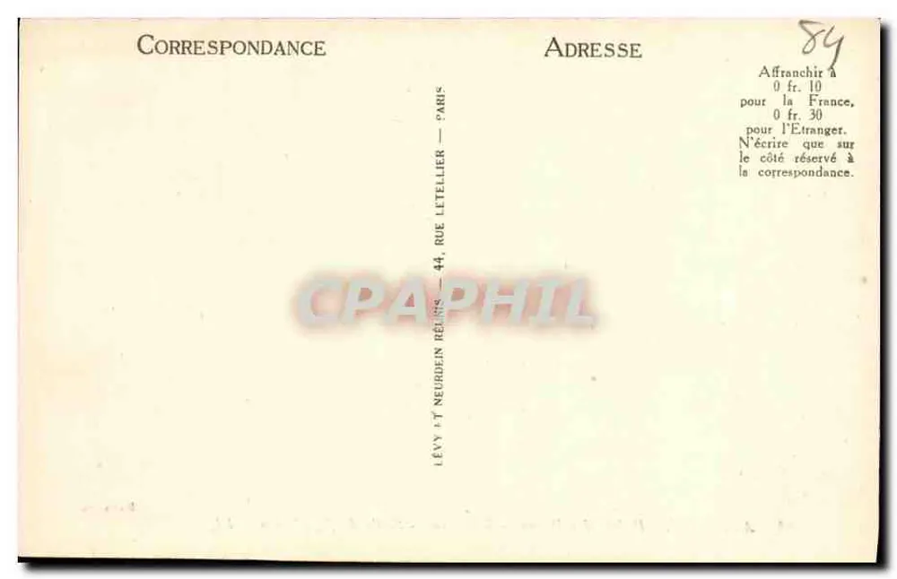 Avignon - Palais des Papes - Innenraum - Salle de l'Audience - Selecta - Rückseite