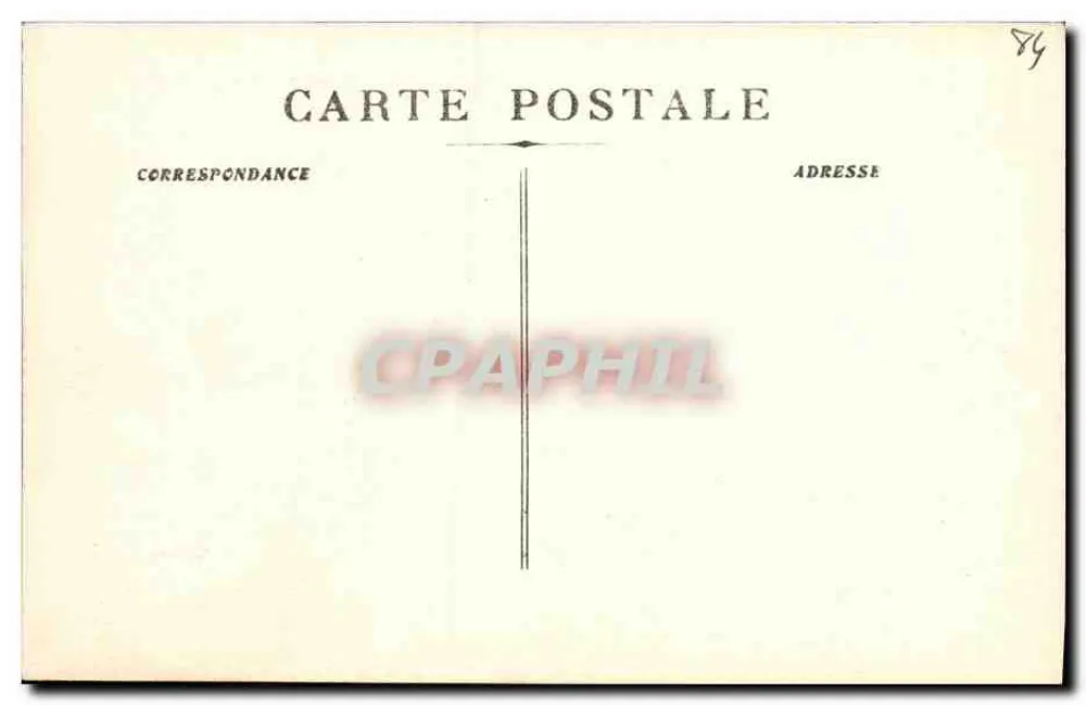 Avignon — Vista Geral — Editor Anônimo, n° 72 - Verso