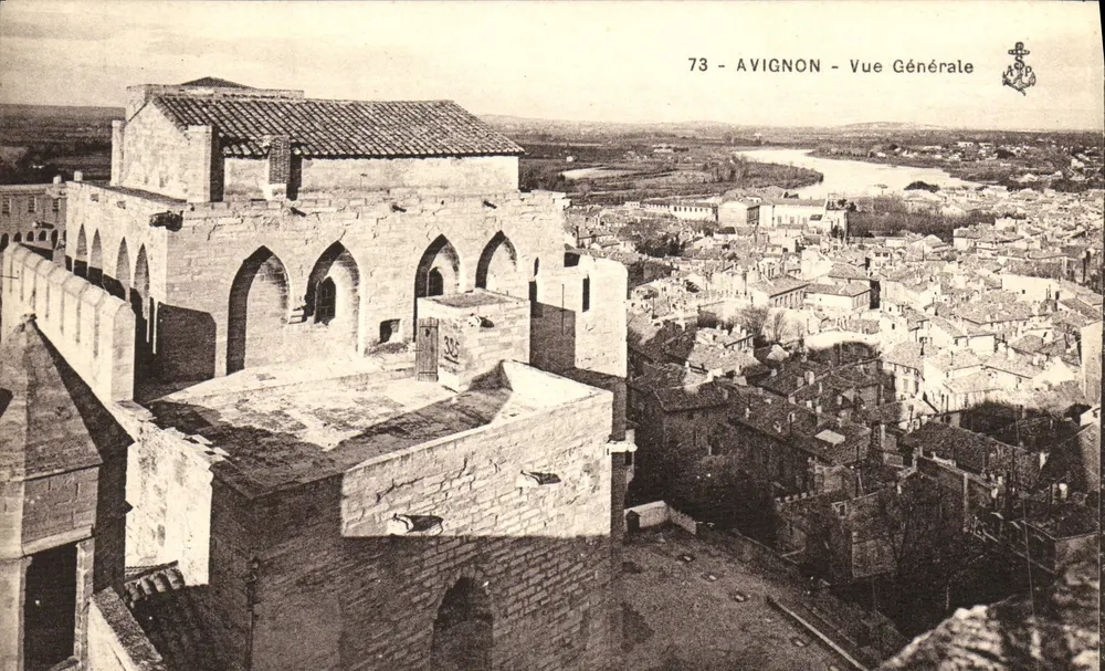 Avignon — Vista Geral — Editor Anônimo, n° 73 - Frente