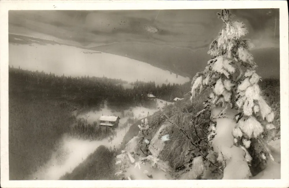 Col da Schlucht no inverno — Felix LUIB, Strasbourg — No 307 - Frente