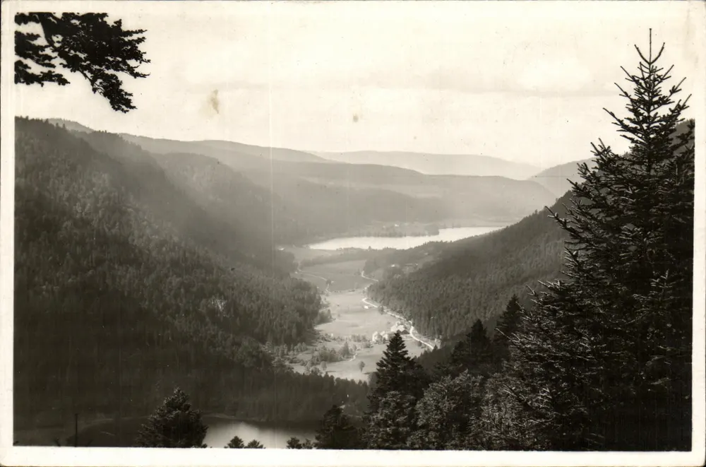 Tal der Seen Retournemer und Longemer — Edition La Choisne, Straßburg - Vorderseite