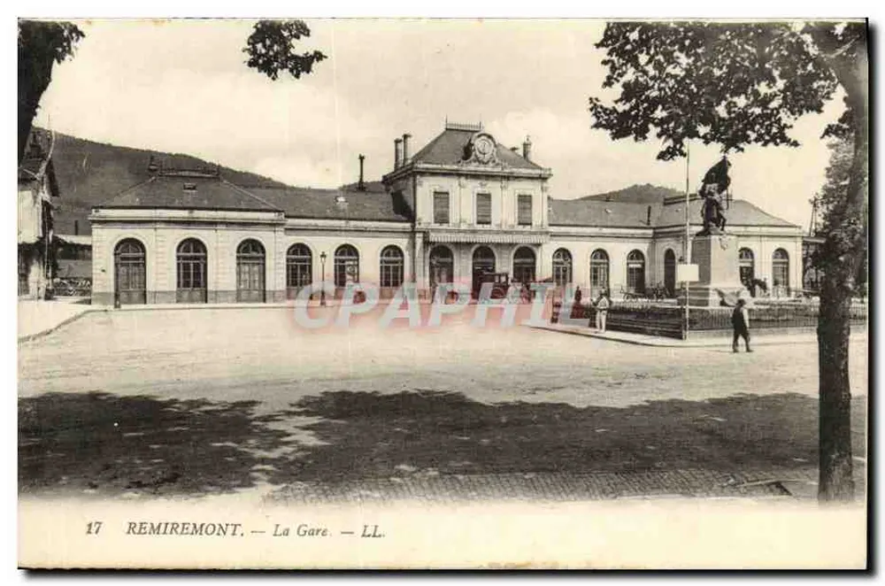 Remiremont — A Estação — LL. n°17 - Frente