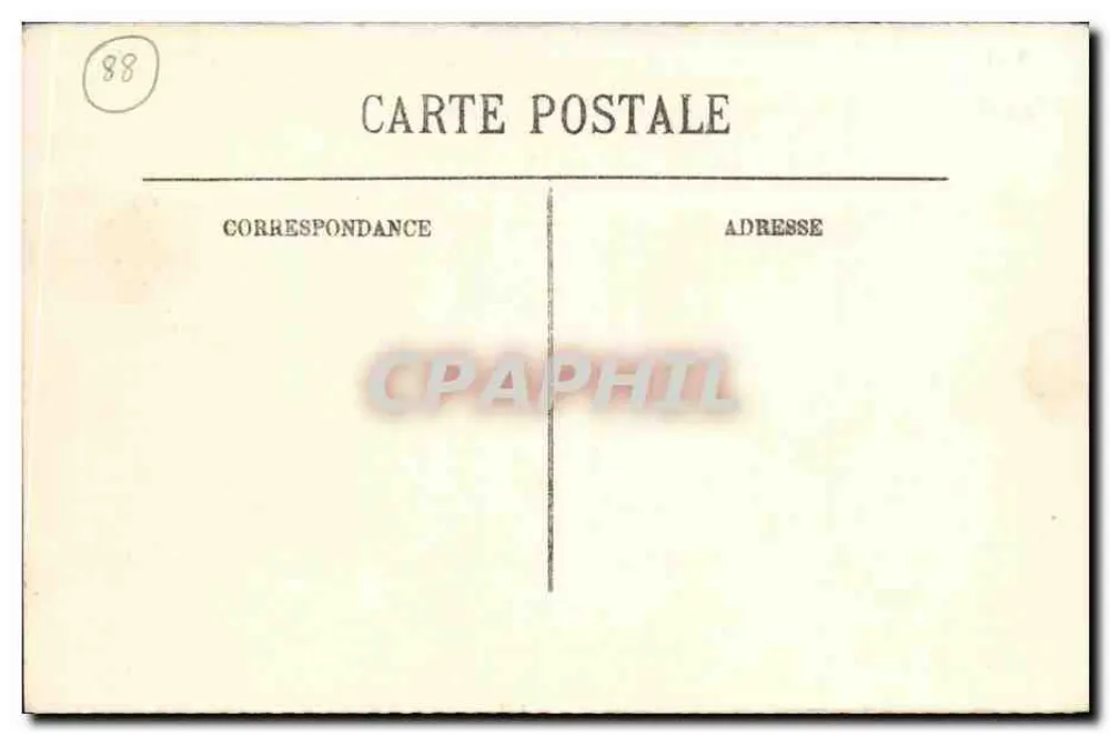Remiremont — A Estação — LL. n°17 - Verso