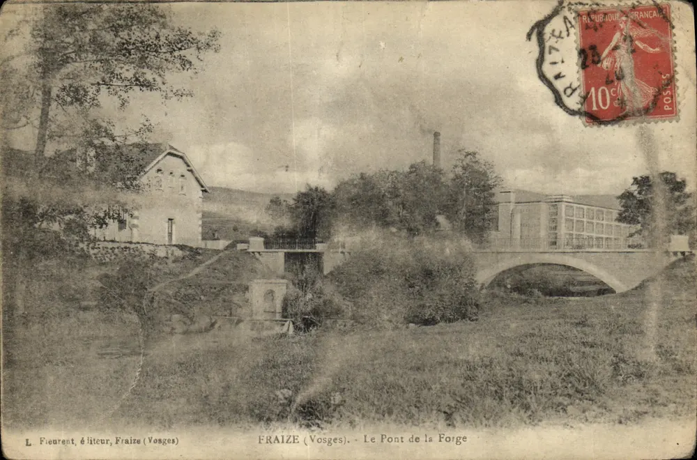 Fraize (Vosges) — Most Kowalski — L. Fieurent, wydawca - Awers