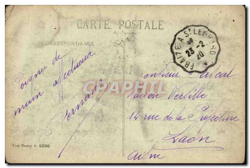 Fraize (Vosges) — Most Kowalski — L. Fieurent, wydawca - Rewers