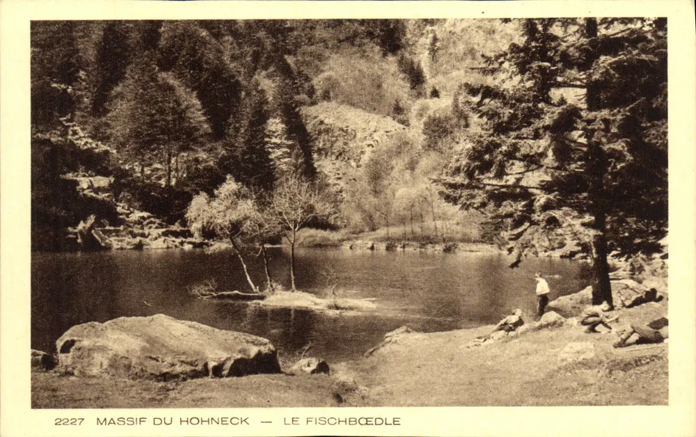 Massif du Hohneck — Le Fischbœdle — Sammlung L'Alsace - Vorderseite