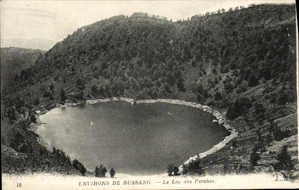 Ao redor de Bussang — O Lago das Perchas — J.D. — n°16 - Frente