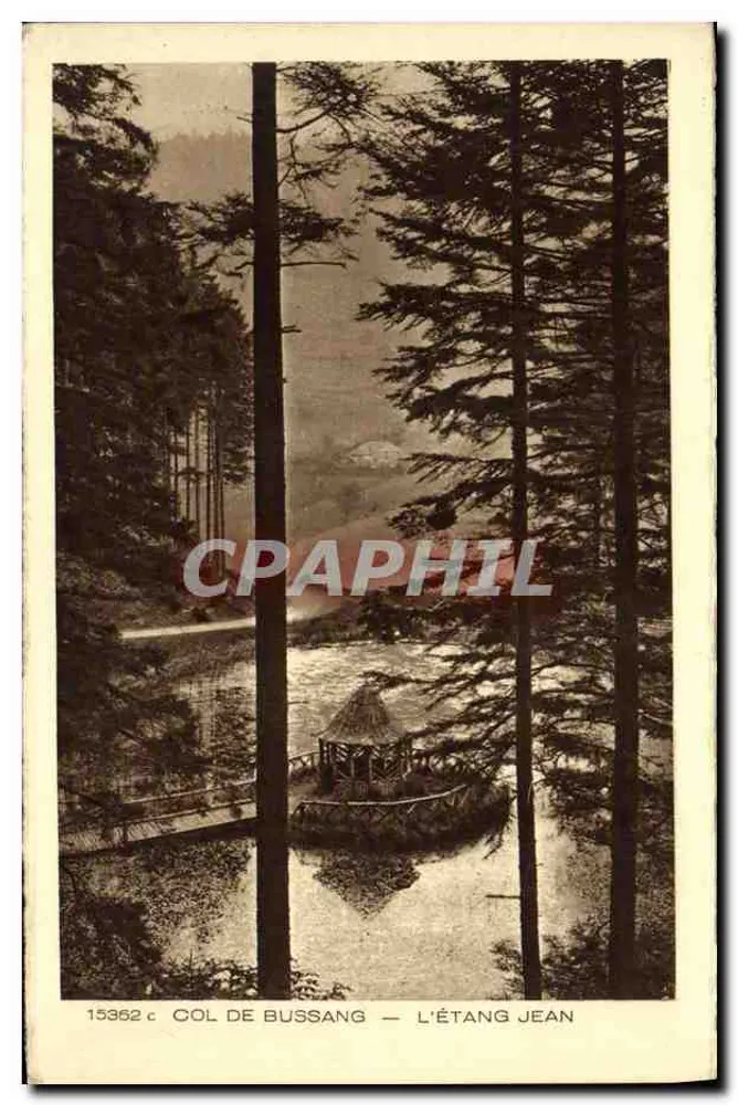 Col de Bussang — L'Étang Jean — Coleção Les Vosges - Frente