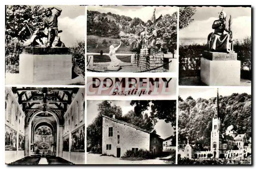 Dompnemy - Basílica - Éd. Henry, n°740 B - Frente
