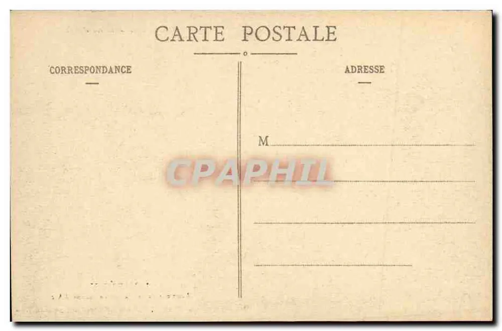 Domrémy — Innenansicht des Hauses der Jeanne d'Arc — Phototype Paul Testart, Epinal - Rückseite