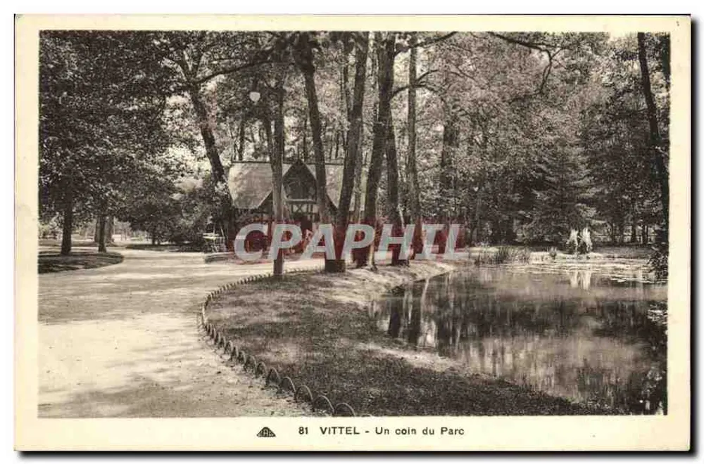 Vittel - Um canto do Parque — n°81 - Frente