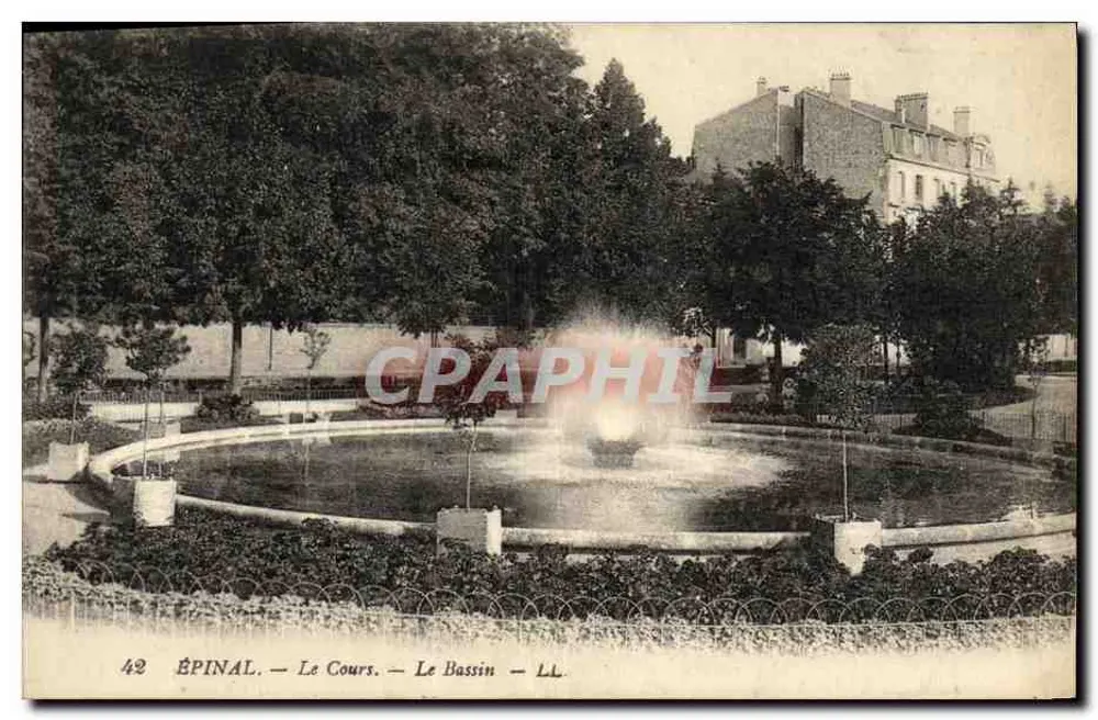 Épinal — O Cours — O Bassin — LL - Frente
