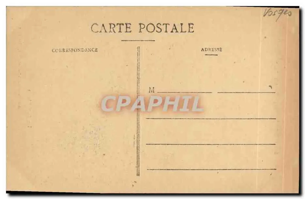 Saint-Dié (Vosges) — A Catedral — Ad. Weick, N° 3143 - Verso