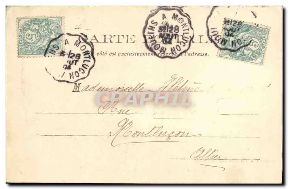 Les Sables-d'Olonne — O forte St-Nicolas — Coleção L. Amiand, N°3622 - Verso