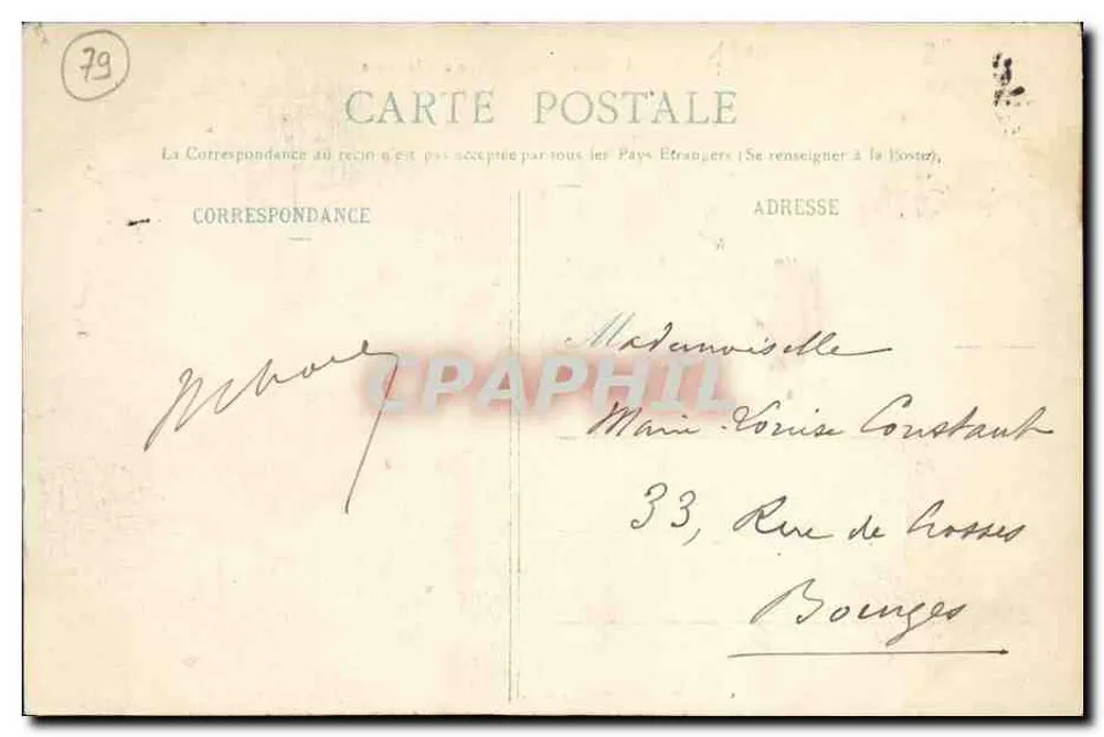 Niort (Deux-Sèvres) — Vista sobre a Sèvre — N. Alkr, papel-tabloide-jornal, Niort - Verso