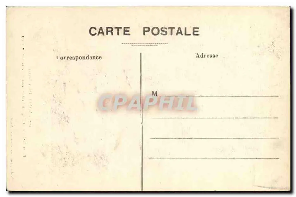 Niort (Deux-Sèvres) — Seitenportal der Kirche Notre-Dame — 1909 restauriert — N. Alias, pap-tab-journaux, Niort - Rückseite