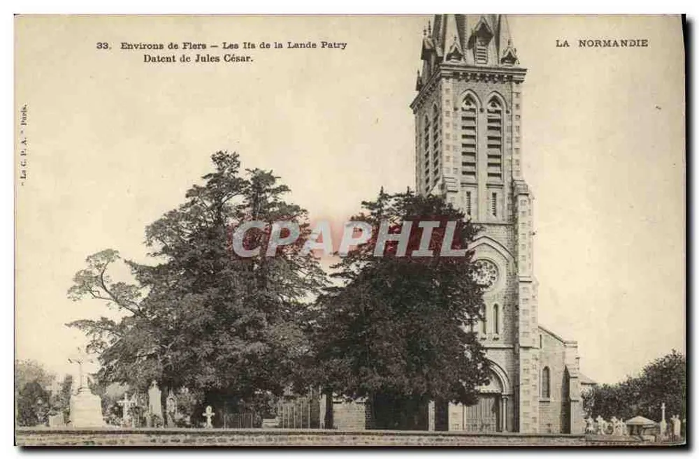 Die Ifs der Lande Patry — Umgebung von Fliers — Verleger G. R. A. Paris - Vorderseite