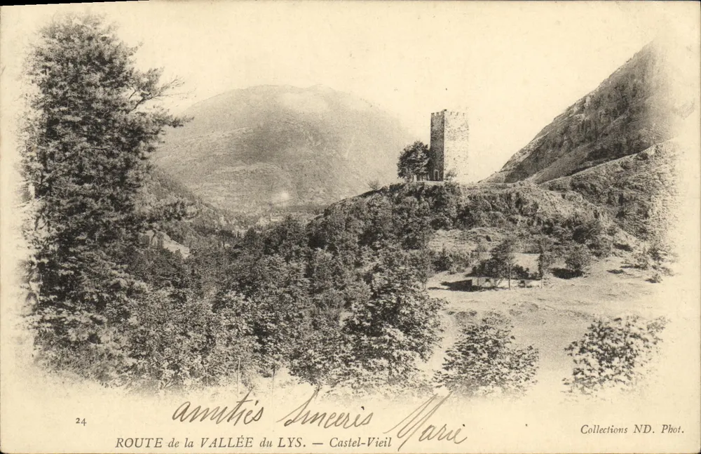 Rodovia da Vale do Lys — Castel-Vieil — Coleções ND. Fot. - Frente