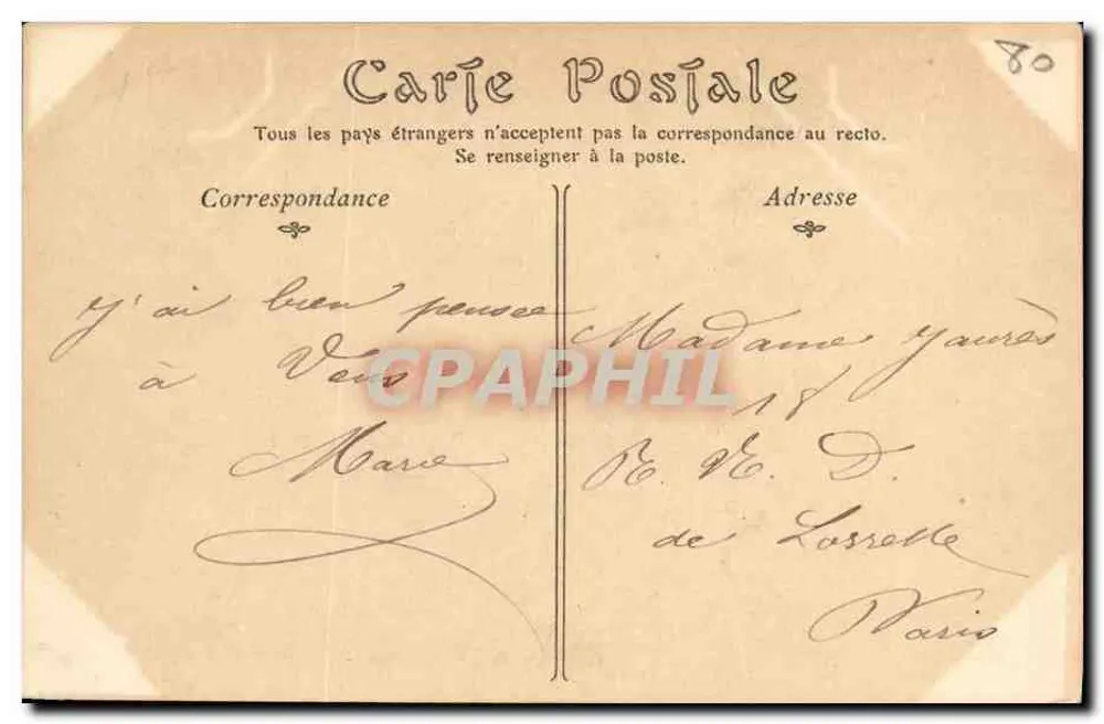 MERS-LES-BAINS — Ansicht der Strandpromenade und des Kasinos — ND Fotografie — N° 101 - Rückseite