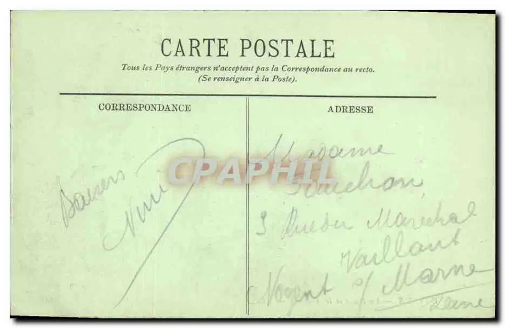 CAYEUX — Plik plaży i kabin — LL. - Rewers