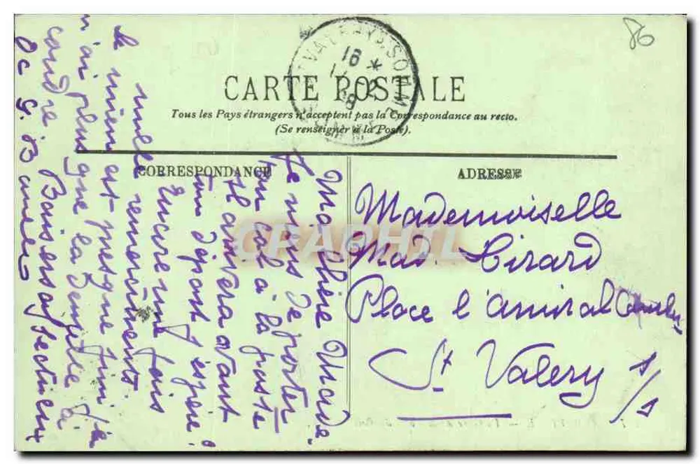 Abbeville — La Gare de la Porte du Bois — LL. n°157 - Rückseite