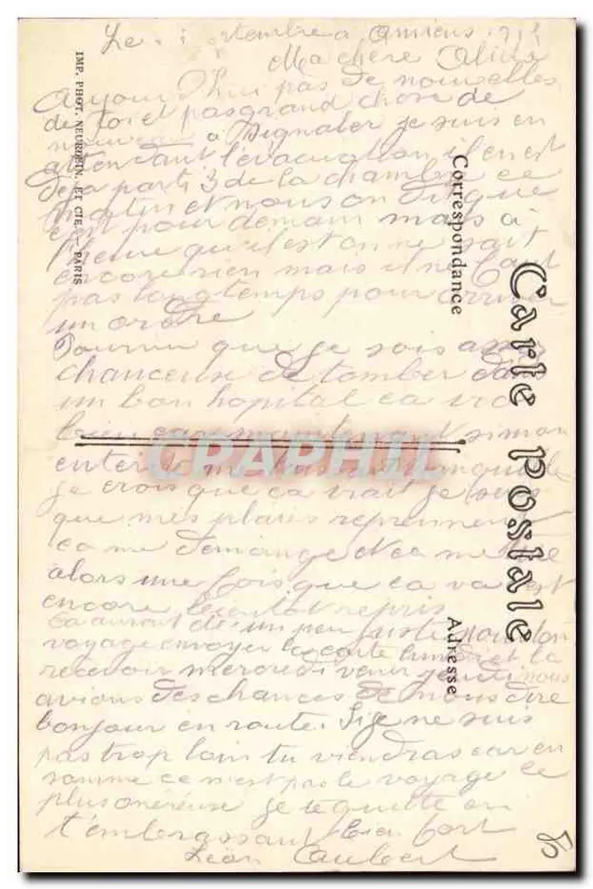 AMIENS — O Circo Municipal — ND. Phot. - Verso