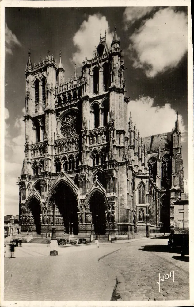 Katedra Najświętszej Maryi Panny w Amiens — Amiens (Somme) — wydawnictwo H. Fron - Awers