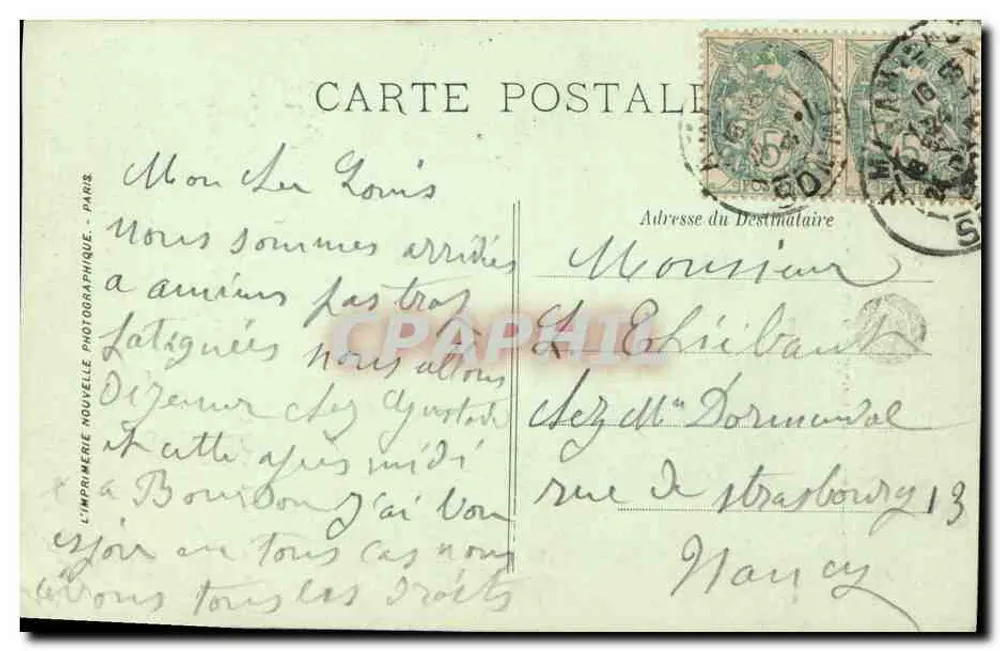 Amiens — La Cathédrale et le Marché sur l'Eau — LL. n°25 - Reverso