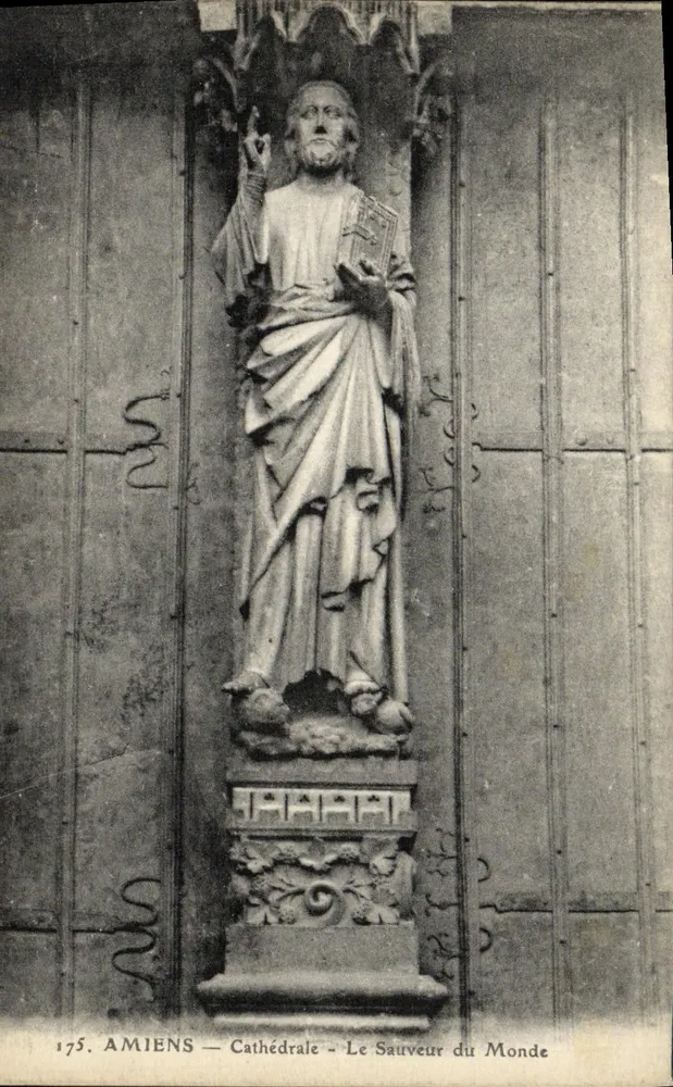 Amiens — Kathedrale — Der Retter der Welt - Vorderseite