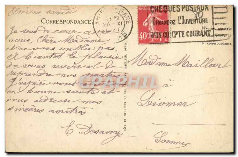 Amiens — Katedra — LL - Rewers